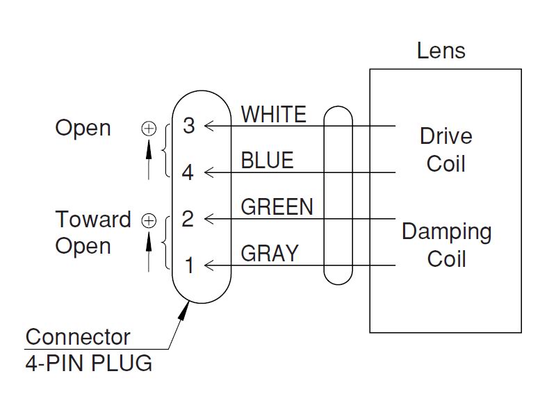 Схема подключения видеокамеры VQ253CH-B36