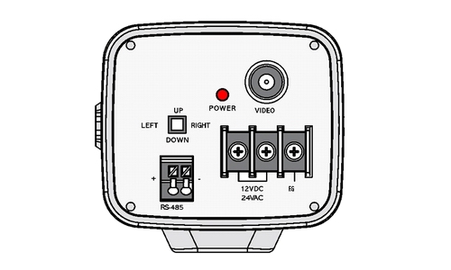 Схема подключения видеокамеры VC58EH-12